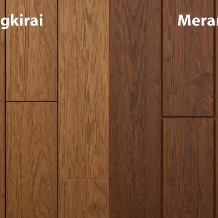 Mana Lebih Tahan Cuaca? Perbandingan Kayu Bengkirai dan Meranti untuk Eksterior